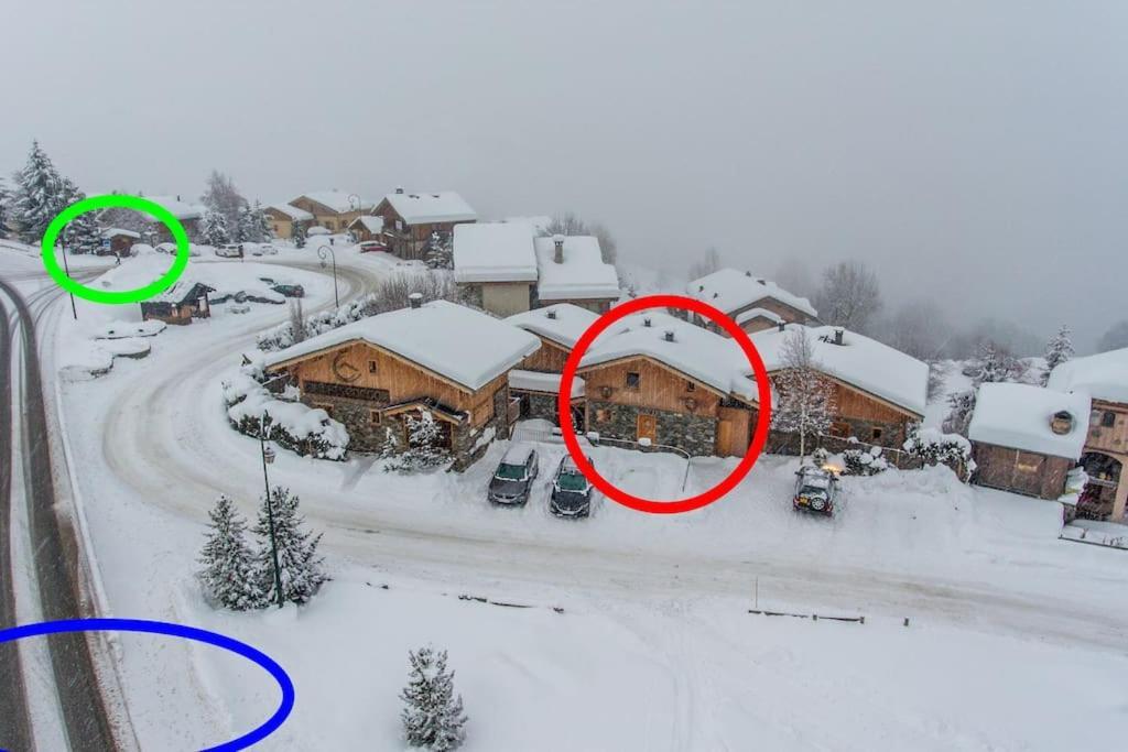 Cosy 4 Bedroom Chalet With Hot Tub Saint-Marcel  Exterior photo